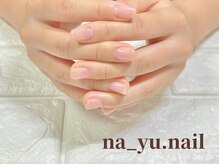 ナユネイル(na_yu.nail)/自爪風クリアネイル 128/128