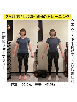 チェイスフィット(CHASE FIT)/30代女性2ヶ月ダイエット-4キロ