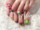 エリナネイルサロン池袋(Alina Nail Salon)の写真/普段は派手ネイルが出来ない方でもフットで華やぐ足元に♪サンプルも多数ご用意◆持ち込みアートにも対応!