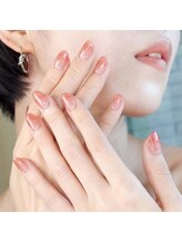 サロンド うるりら 秋田本店(salon de うるりら)/薄づきカメリア×クリア