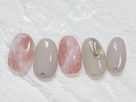 【ニュアンスネイル】