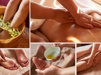 ウイ 津幡店(Ui)の写真/10種類のブレンドアロマ香る【全身深層リンパマッサージ+真菰足湯】¥19800