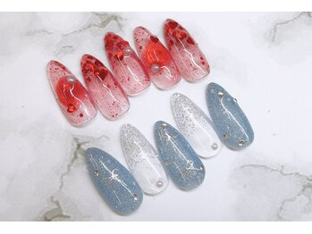 2月定額ネイル 6000円