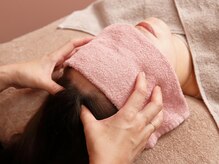 ナオコドットエス(NAWOCO.s)の雰囲気(よもぎ蒸しの後のドライヘッドマッサージで贅沢時間)