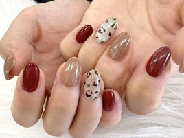【山邊】秋ネイル