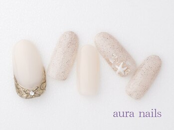 アウラネイルズ(aura nails)/☆ハンドデザインコース ¥8800