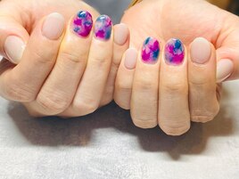 HANDワンカラータイダイアート