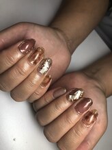 イーネイル(e-NAIL)/秋の大人ネイル