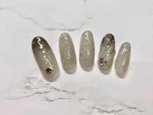 ミオリィ(meoli)/ワンカラー＋ぷっくりアート