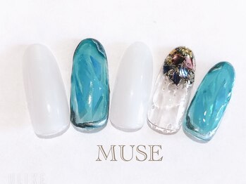 ミューズ MUSE 四街道大日店/シェルクリア感ターコイズブルー