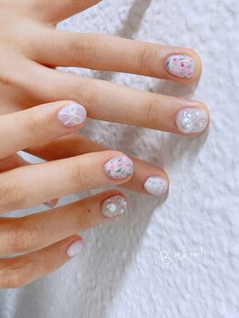 ビートゥーネイル 梅田(B to Nail)/個性派ショートネイル