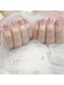 ＼*定番人気デザイン*／《Hand》ガラスフレンチ【オフ込み】