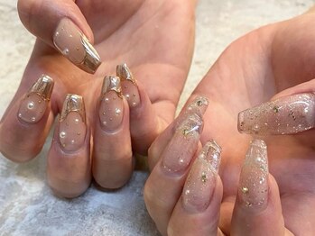 ビューティーサロン スタイル 三宮店(STYLE)の写真/長さ出し10本￥2200♪地域でも抜群のお手頃価格◎深爪・反り爪・巻き爪…などのコンプレックス解消★