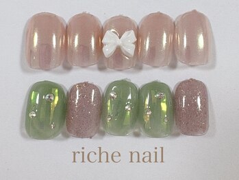 リッシュネイル 新百合ヶ丘店(riche nail)/トレンドデザインコース
