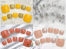 ファストネイル 松戸駅西口店(FAST NAIL)/フット定額 ¥7580 ◆ シンプル