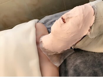 プライベートサロン アフローディア 自由が丘(APHROADIA)の写真/冬の代謝UPケア♪贅沢美肌コース！乾燥や気温差でダメージを受けたお肌に栄養たっぷり導入◎冬でもツヤ肌に