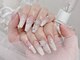 ミリーモア 新宿(Milyy moor)の写真/大人気長さ出し♪ロングネイルに挑戦したい方、爪にコンプレックスがある方も可愛いネイルを楽しめる★