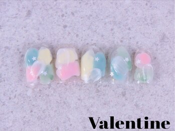バレンタイン(Valentine)/★ニュアンスネイル★9000