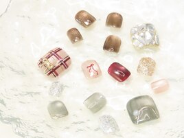 フットネイルサンプル♪