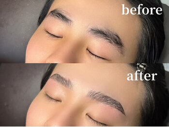 メンズ眉毛専門店M’sアイブロウ眉毛大阪枚方店(メンズ眉毛/眉毛/メンズ眉毛WAX)/メンズハリウッドブロウリフト