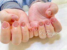 ジーフィンガー 大井町店(G Finger)/シンプルマット♪リングネイル