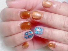 マハロネイル(Mahalo Nail)/持ち込みデザイン　¥7800～