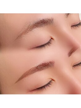 Selfish Angel eyelash&nail【まつげパーマ/マツエク/ネイル】【9月中旬OPEN(予定)】の写真/カウンセリングから似合うまゆ毛を叶える♪アイブロウとまつ毛の同時施術OKで時短で垢抜け◎