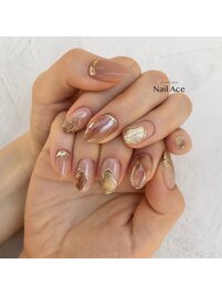 大人ニュアンスネイル