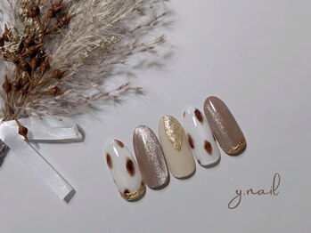 ワイネイル(Y.nail)/レオパードネイル