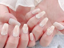 ディーネイル 四条烏丸(D-nail)/【山田】ふんわりチークネイル