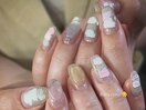 個性派ニュアンスネイル