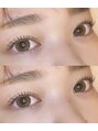 アイラッシュプラン リノ(eyelash plan RINO)&nbsp;パリジェンヌ★根本から80°上がり毛先はストレートなデザイン♪