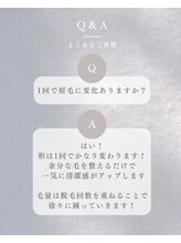 リノア(Linoa)/よくあるご質問【メンズ眉毛】