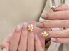 9月限定【自爪】カラーグラデーションx 3D花ハイビスカス7280→6880