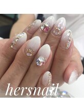 ベベ 伊丹店(BeBe)/冬に向けてキラキラネイル