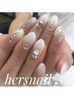 ベベ 伊丹店(BeBe)/冬に向けてキラキラネイル