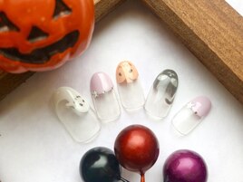 ハロウィンネイル