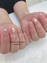 プライベート ネイルサロン マーマ(murmur)/ラメシェルネイル
