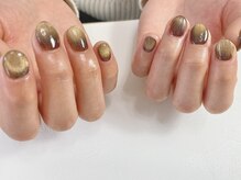 サンハチ(38)/brownマグネットネイル