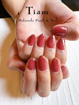 ティアム マタニティペイント アンド ネイル(Tiam Maternity Paint&Nail)/極みsimpleコース★ご新規￥4400