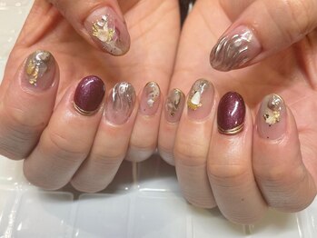 アース コアフュールボーテ 松本庄内店(EARTH coiffure beaute)/うねうねデザイン 10000円