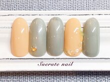 スエルテ ネイルサロン 北千住店/シンプルミモザネイル ¥7000