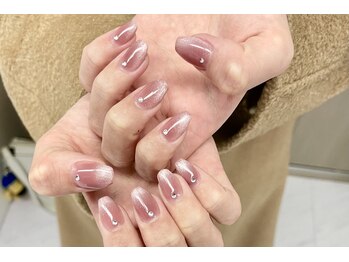 セネル(SeneL)/マグネットグラデーションネイル