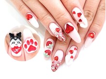 ネイルコレクション ピンク(Nail Collection Pink)/ちいかわモモンガ×クロミ