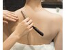 【背中が空いてる服に】背中&うなじシェービング20分