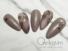 オンシジューム(Oncidium)/レオパードネイル♪