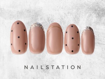 ネイルステーション ルミネ北千住店(NAIL STATION)/シンプルネイル/パラジェル