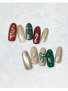 フォルチェ 神辺店(Folche)/クリスマスネイル