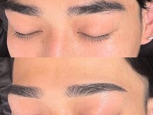 メンズ眉毛ワックス・パーマ導入★あなたにあったデザインを提供