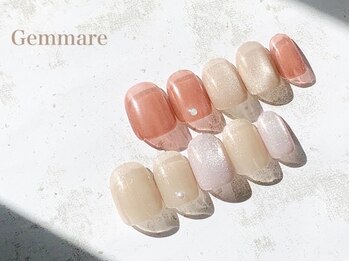 ジェンマーレ 二子玉川店の写真/【ハンドシンプルネイル¥5980】どんなシーンにも馴染むシンプルネイル/ひと癖ニュアンスなど幅広くご用意！